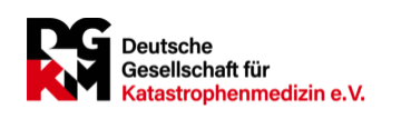 Logo Deutsche Gesellschaft für Katastrophenmedizin